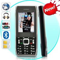 Kapital - Slim Bar Phone (Dual SIM, Worldwide Quadband GSM)