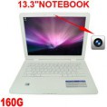 160GB HD 13.3" Intel Atom N455 Laptop Notebook Wifi Window XP White