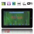 10.2 inch Android 2.3 Multi-Point Resistance Screen A8 VC882 1.3Ghz 1GB DDRⅡ8G HDD WIFI HDMI GPS Tablet PC- Silvery