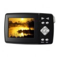 MDC228 2.4" TFT Screen 5.0 Mega Pixels High Definition Digital Camera - Black+Silvery
